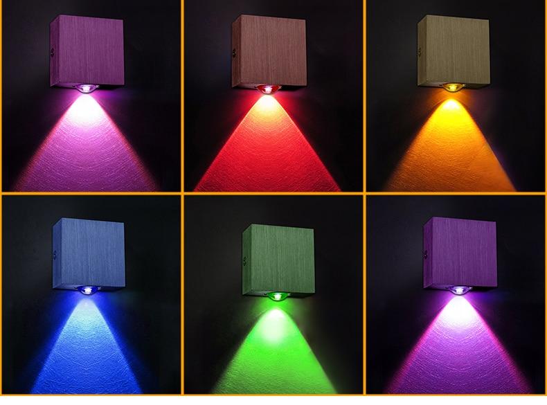 Freyza - Modern LED Cube Box Wall Lamp