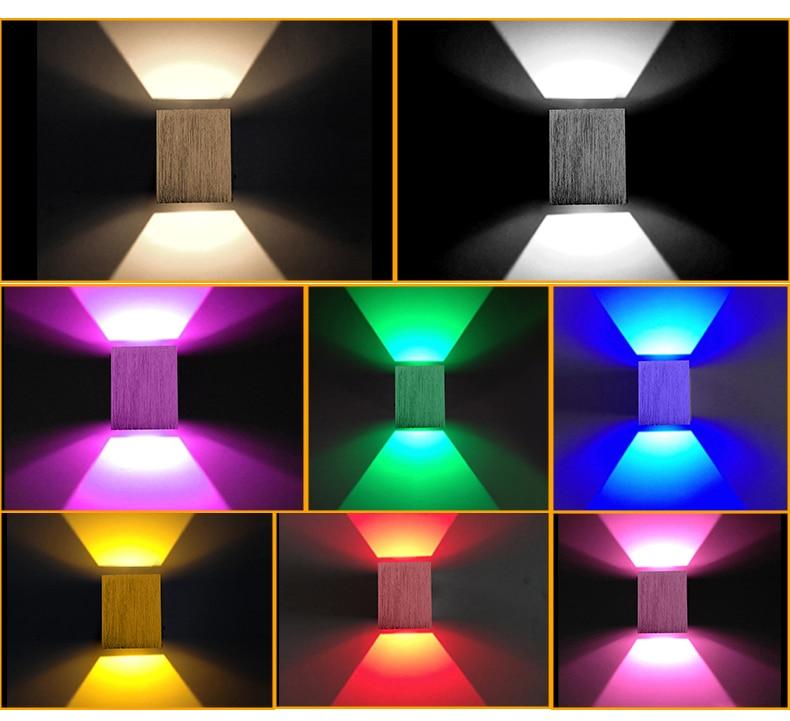Freyza - Modern LED Cube Box Wall Lamp