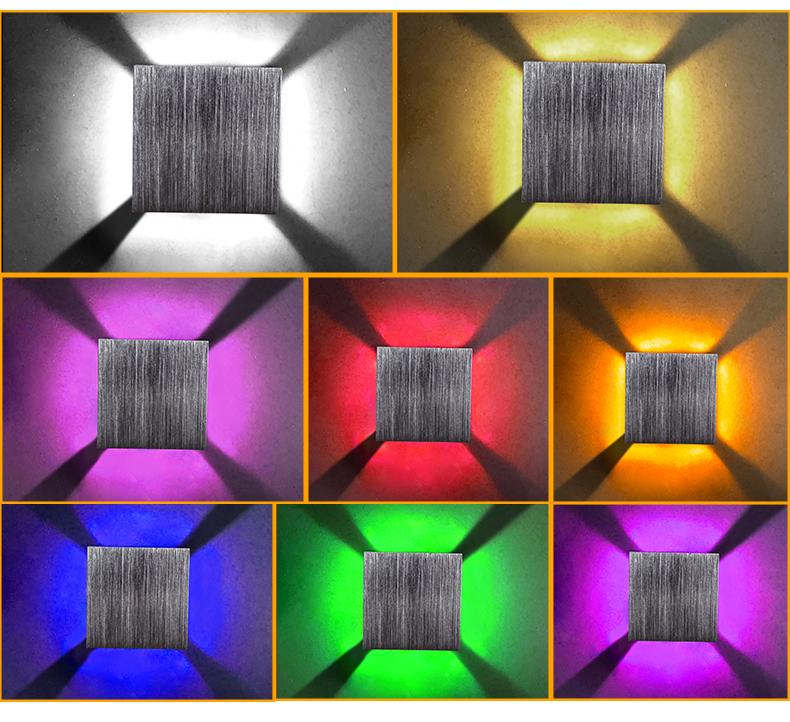 Freyza - Modern LED Cube Box Wall Lamp