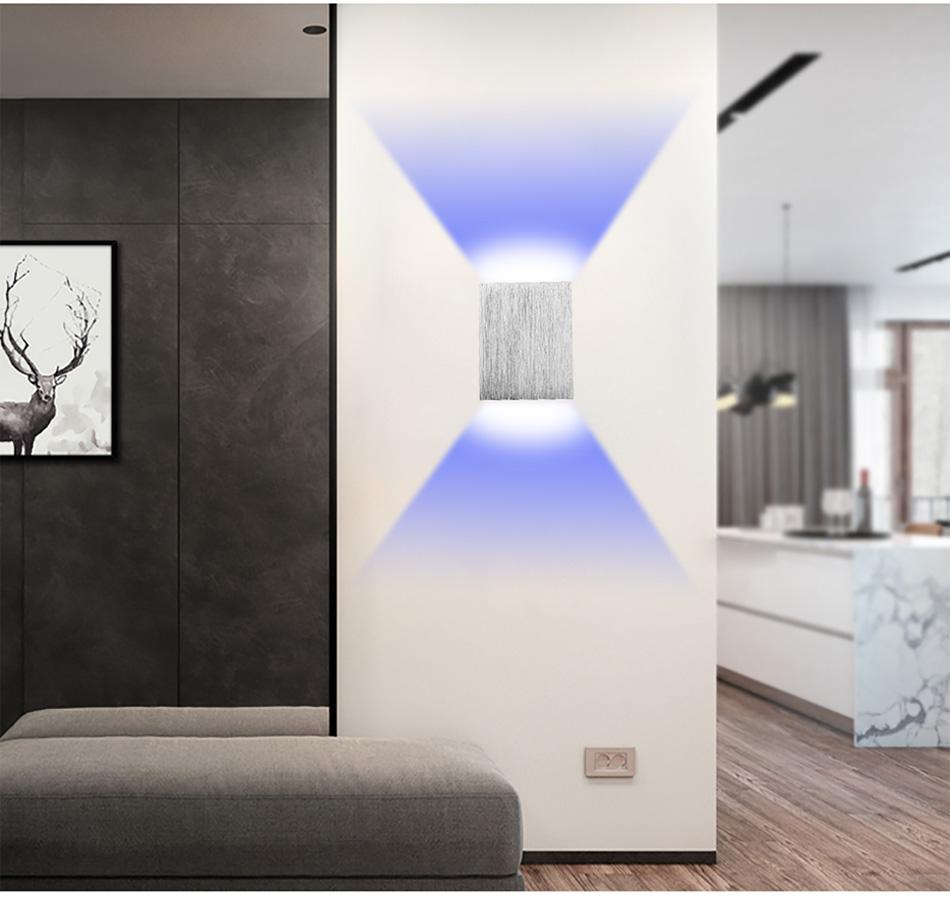 Freyza - Modern LED Cube Box Wall Lamp