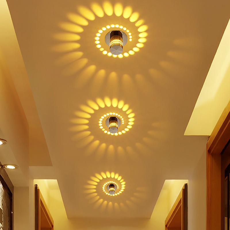 Freyza - Modern Swirl LED Ceiling Light