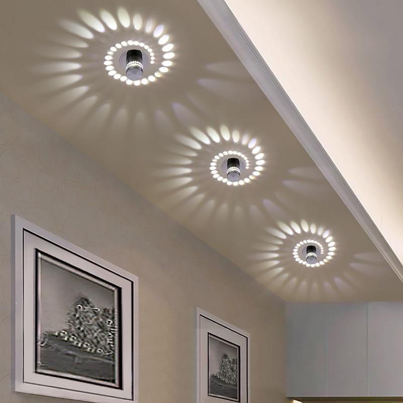 Freyza - Modern Swirl LED Ceiling Light