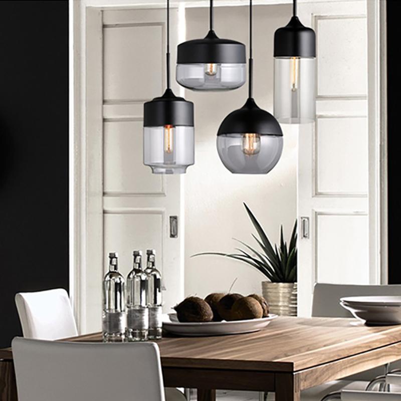 Freyza - Suspension en verre nordique moderne