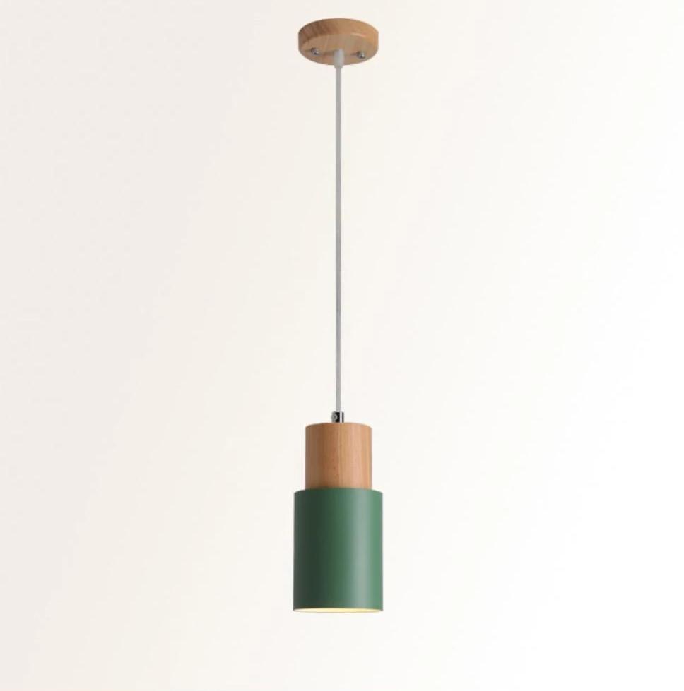 Freyza - Designer Nordic Wooden Base Hanging Light
