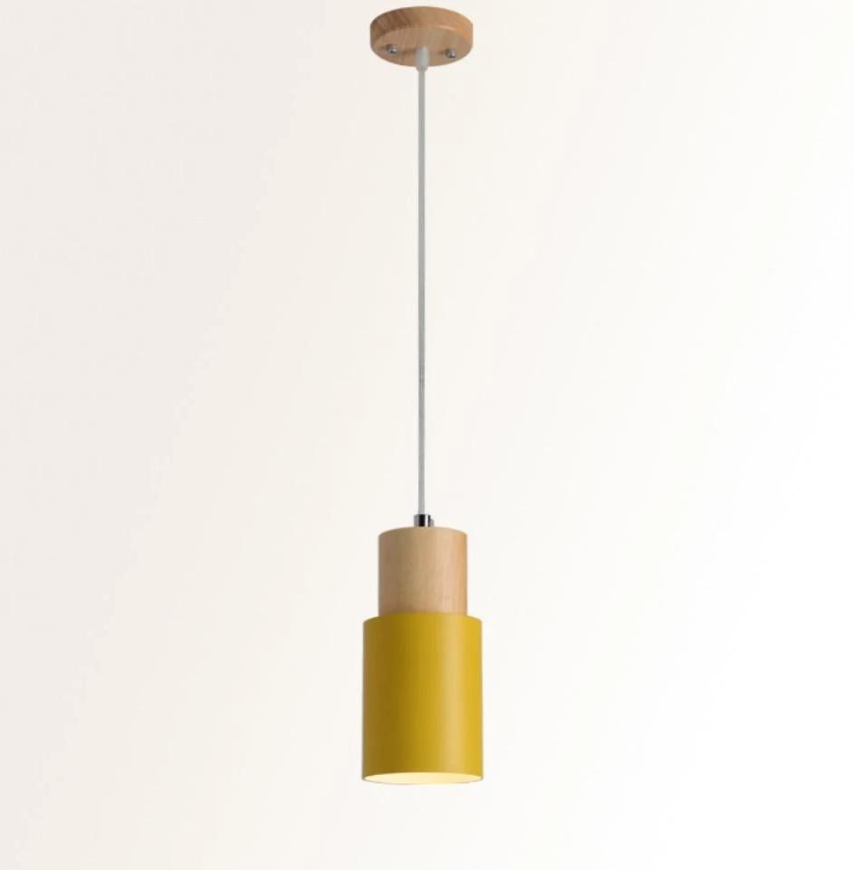 Freyza - Designer Nordic Wooden Base Hanging Light