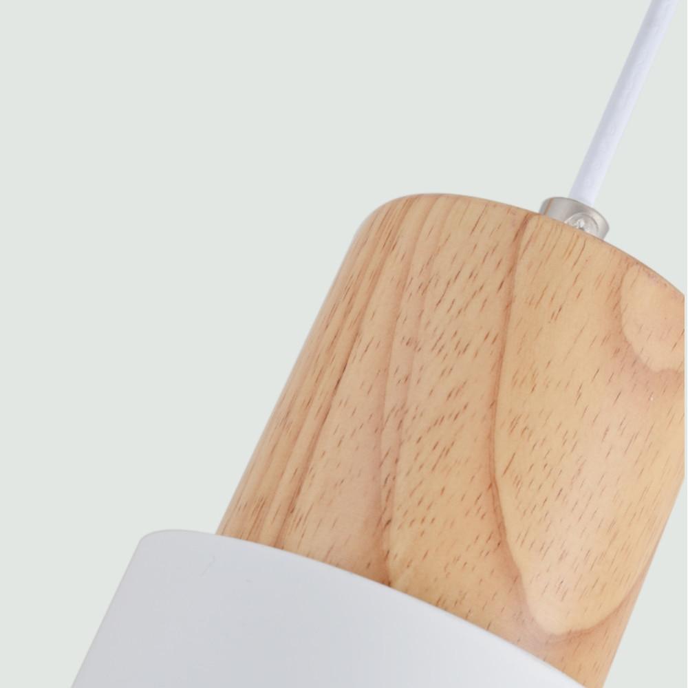 Freyza - Designer Nordic Wooden Base Hanging Light
