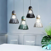 Freyza – Minton – moderne Hängeleuchte im nordischen Art-déco-Stil