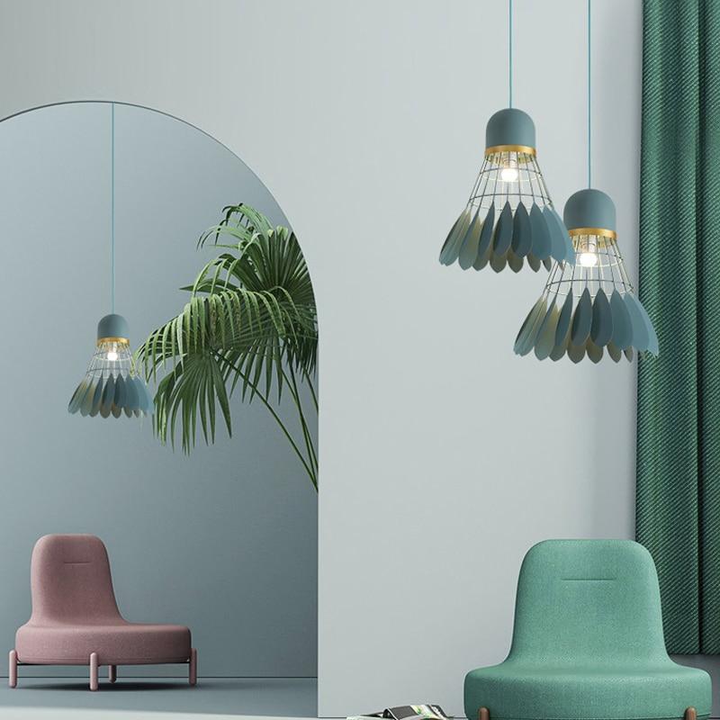 Freyza – Minton – moderne Hängeleuchte im nordischen Art-déco-Stil