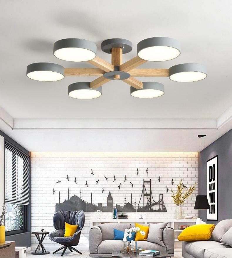 Freyza - Lustre moderne de luxe à tiges multiples