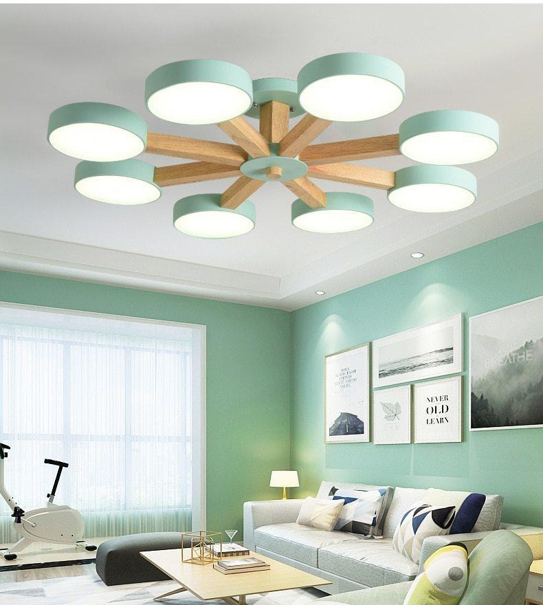Freyza - Lustre moderne de luxe à tiges multiples
