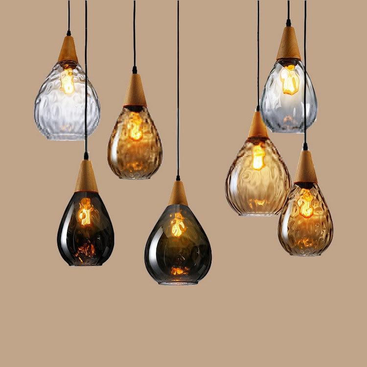 Freyza - Sergia - Suspension moderne nordique en verre