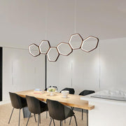 Freyza - Jocasta - Art Deco LED Geometric Chandelier