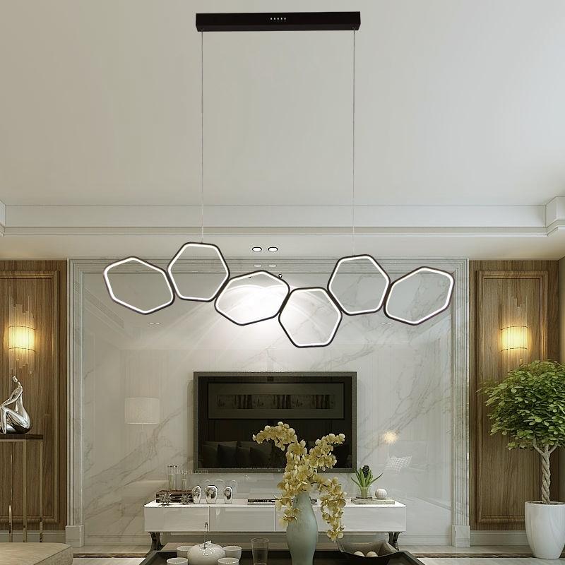 Freyza - Jocasta - Art Deco LED Geometric Chandelier
