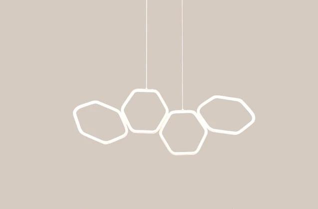 Freyza - Jocasta - Art Deco LED Geometric Chandelier