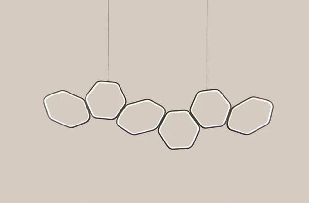Freyza - Jocasta - Art Deco LED Geometric Chandelier