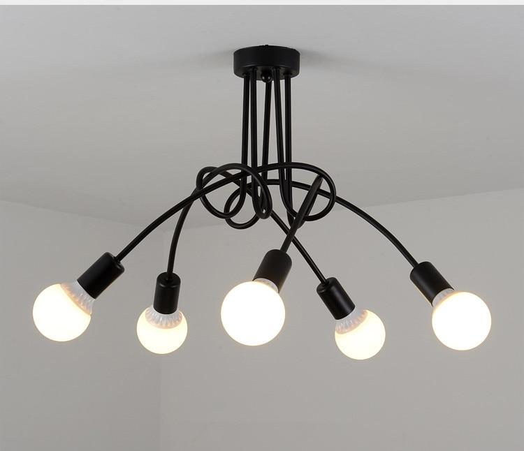 Freyza – moderne Kronleuchterleuchte im Industrial-Loft-Stil