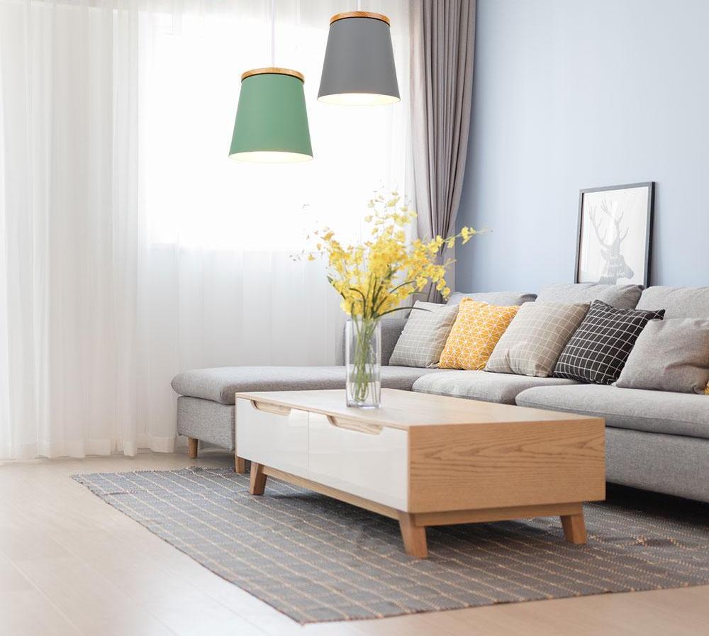 Freyza - Modern Nordic Drop Down Lamp