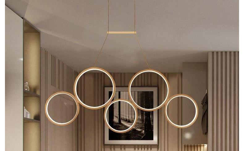 Freyza - Pendre - Hanging Dimmable Ring Lamp