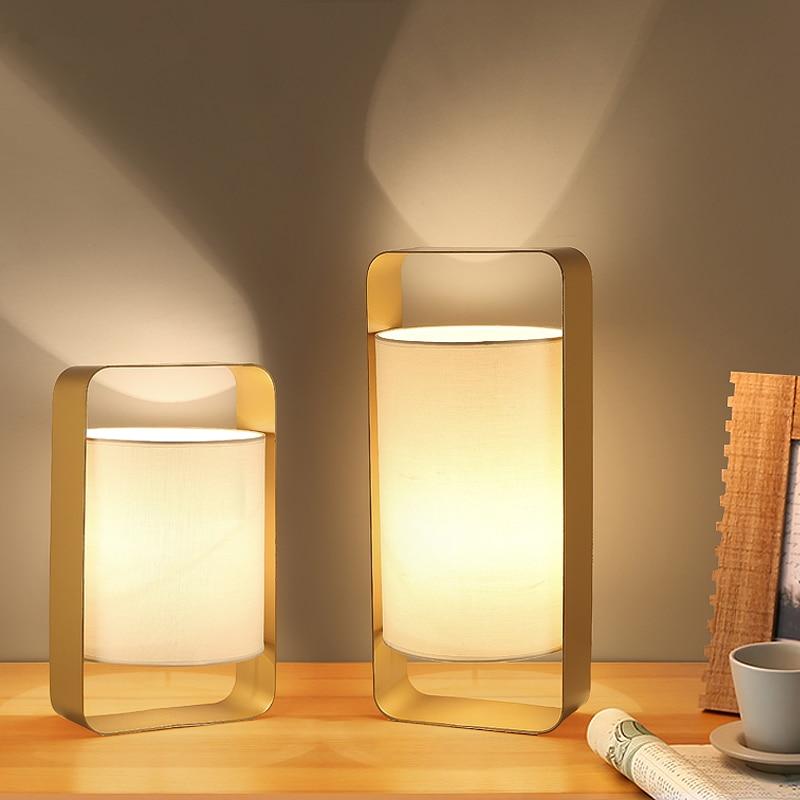 Freyza - Nate - Modern Frame Floating Lantern Desk Lamp