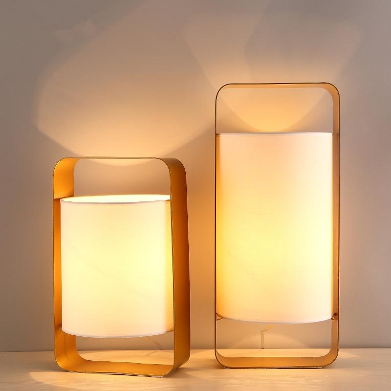 Freyza - Nate - Modern Frame Floating Lantern Desk Lamp