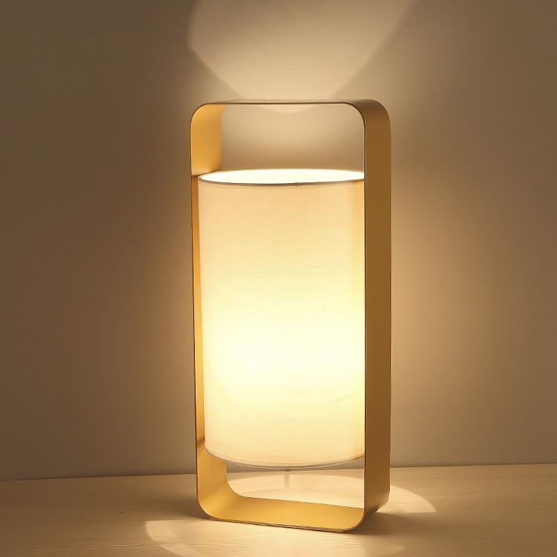Freyza - Nate - Modern Frame Floating Lantern Desk Lamp