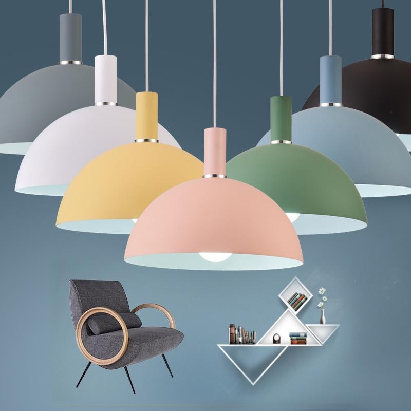 Freyza - Modern Nordic Round Lampshade Hanging Light