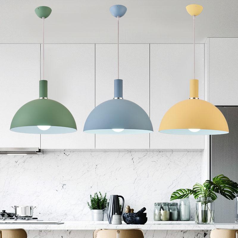 Freyza - Modern Nordic Round Lampshade Hanging Light