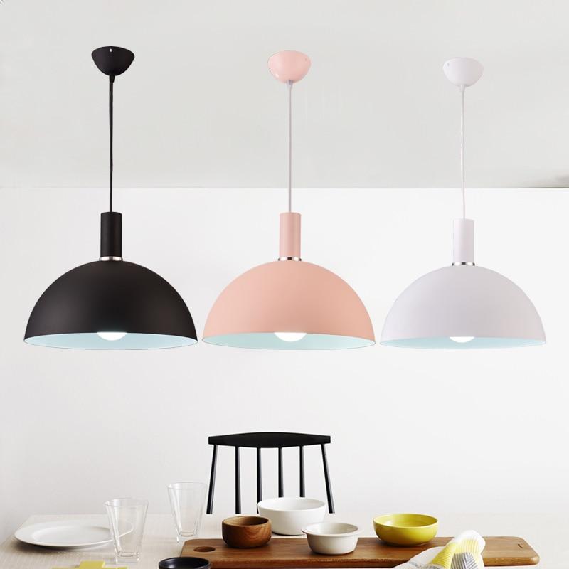 Freyza - Modern Nordic Round Lampshade Hanging Light