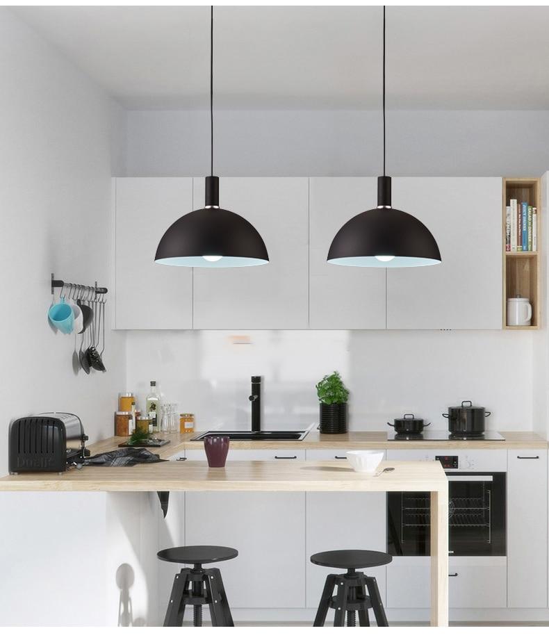 Freyza - Modern Nordic Round Lampshade Hanging Light