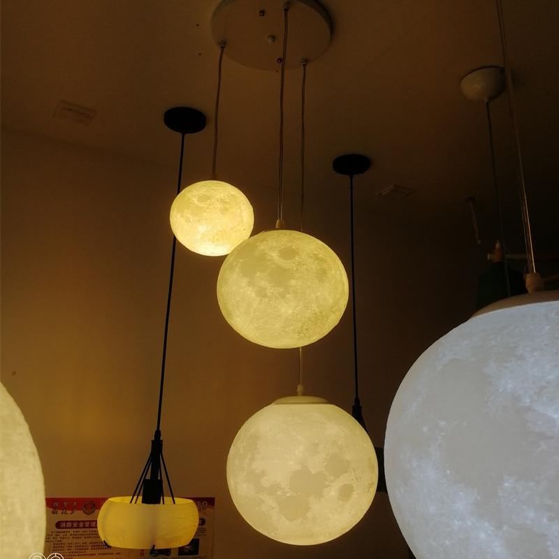 Freyza - Lampe suspendue 3D pleine lune