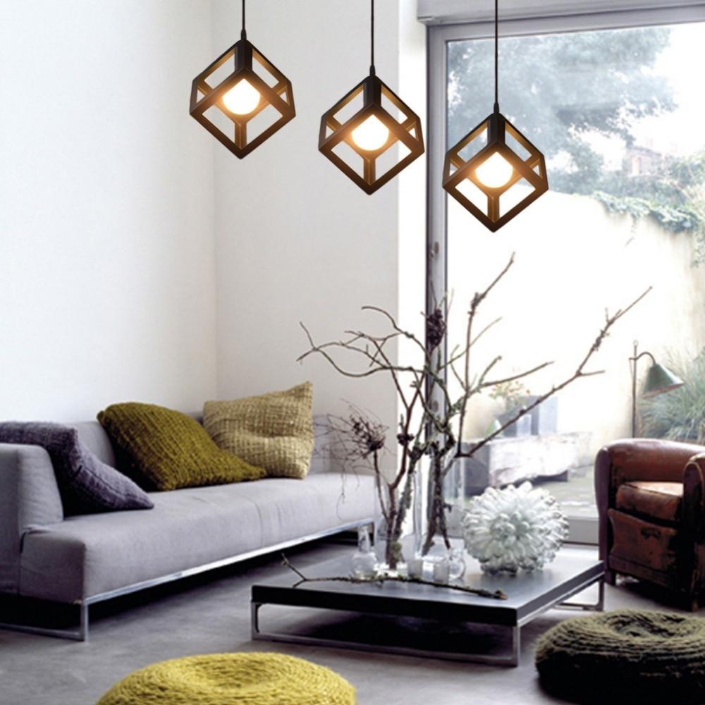 Freyza - Caerus - Lampe suspendue cubique géométrique nordique moderne