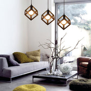 Freyza - Caerus - Lampe suspendue cubique géométrique nordique moderne