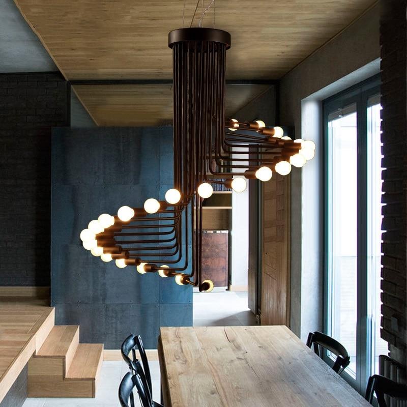 Freyza - Ava - Modern Nordic Spiral Chandelier