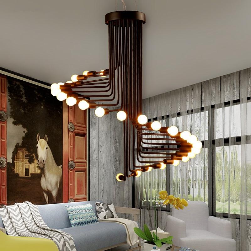 Freyza - Ava - Modern Nordic Spiral Chandelier