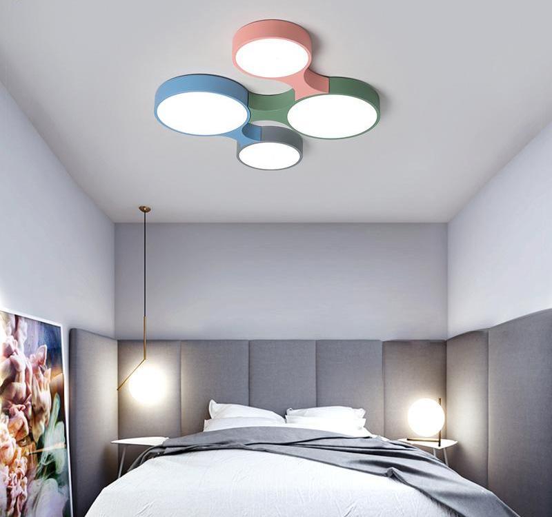 Freyza - Cogs - Modern Nordic Colorful Ceiling Light