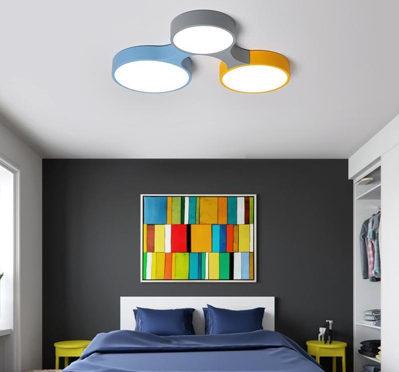 Freyza - Cogs - Modern Nordic Colorful Ceiling Light