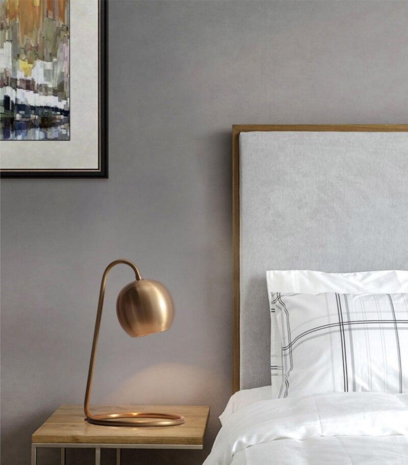 Freyza - Lark - Copper Plated Retro Table Lamp
