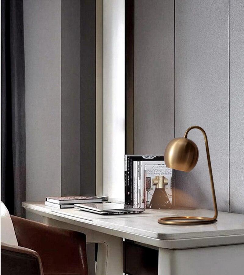 Freyza - Lark - Copper Plated Retro Table Lamp