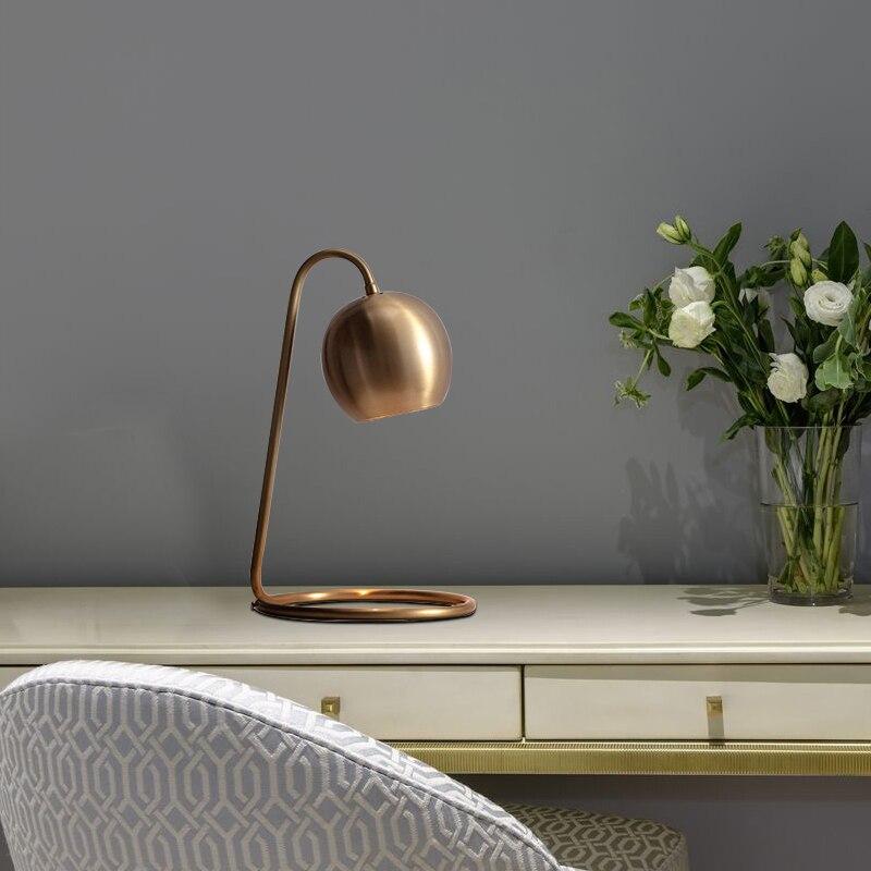 Freyza - Lark - Copper Plated Retro Table Lamp