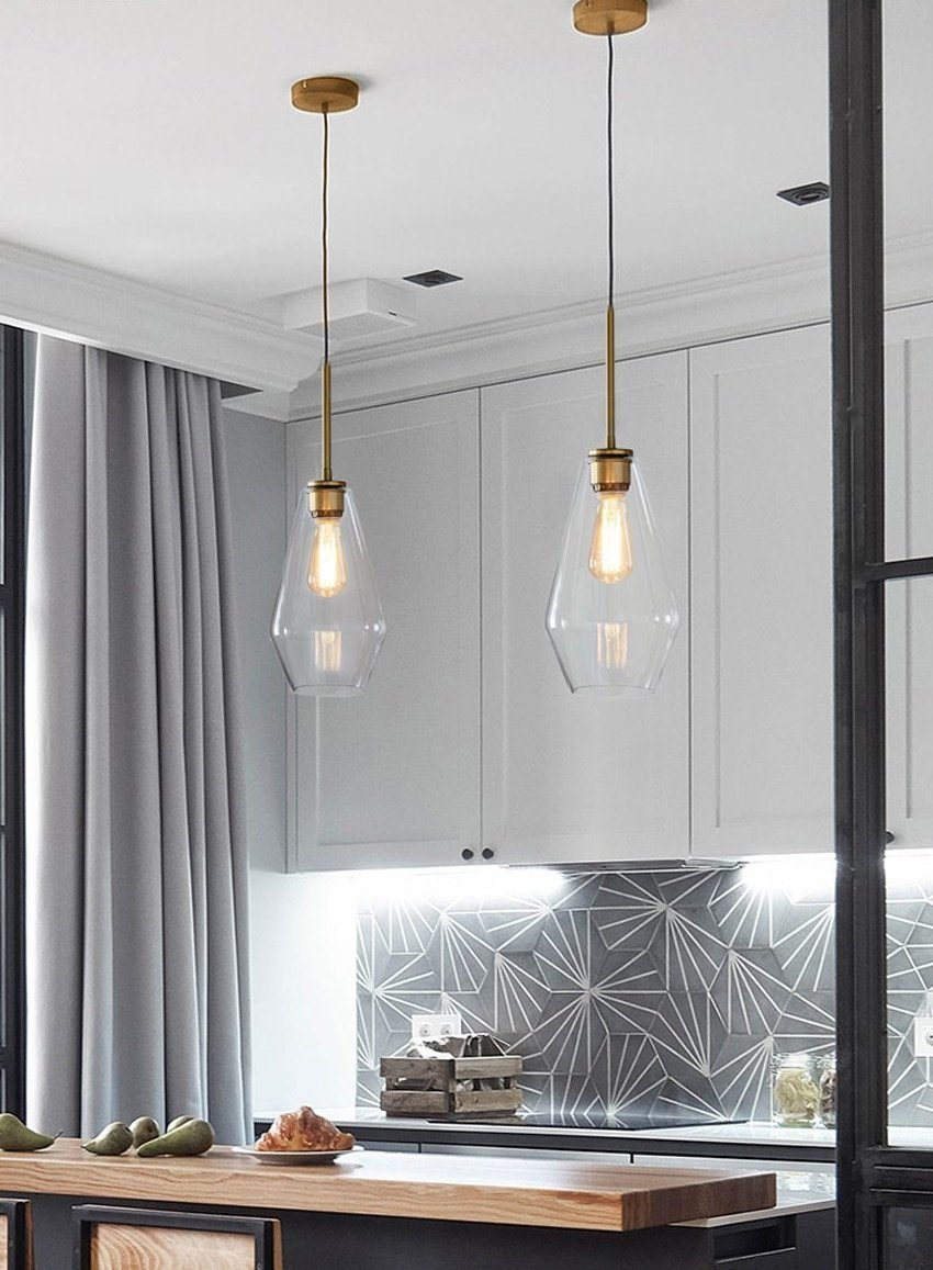 Freyza - Meriall - suspension en verre suspendue
