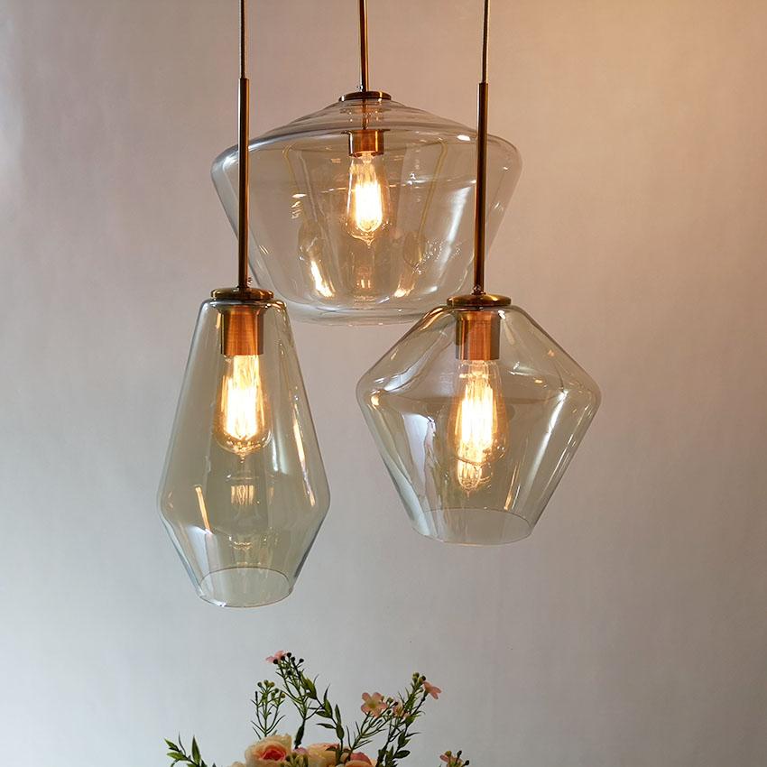 Freyza - Meriall - suspension en verre suspendue