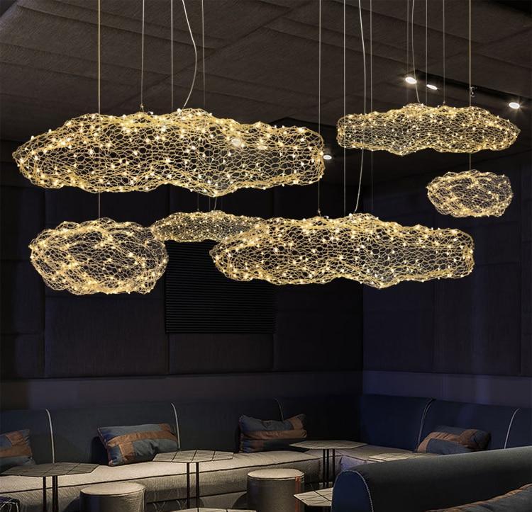 Freyza - Amica - Étoile Art déco moderne - Lampes nuageuses lumineuses à pois