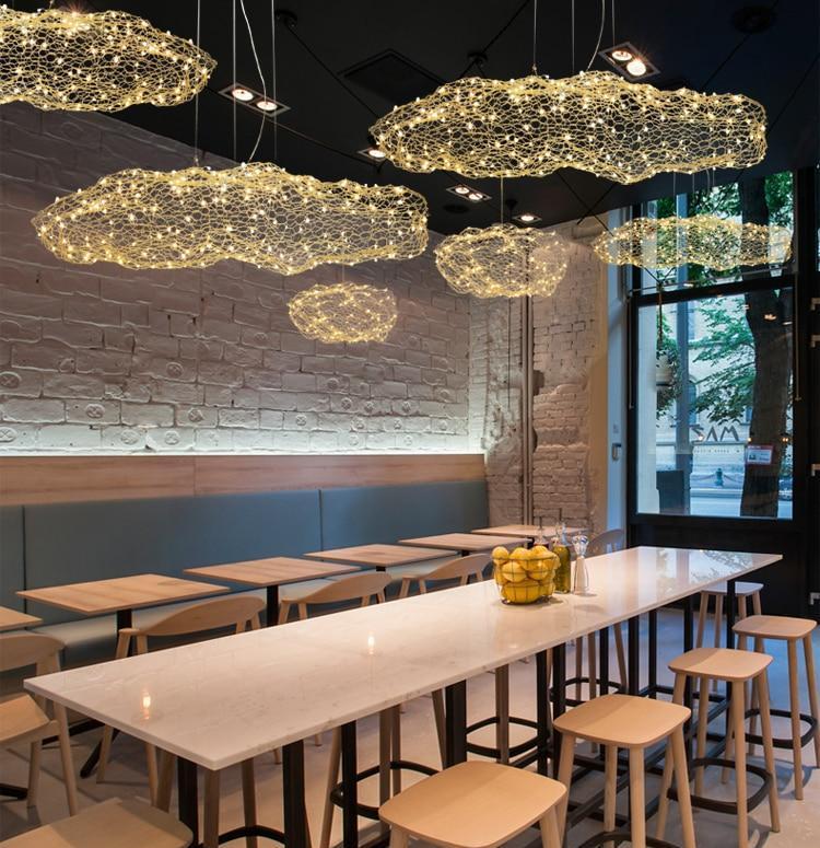 Freyza - Amica - Étoile Art déco moderne - Lampes nuageuses lumineuses à pois