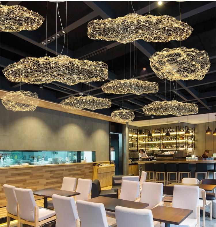 Freyza - Amica - Étoile Art déco moderne - Lampes nuageuses lumineuses à pois