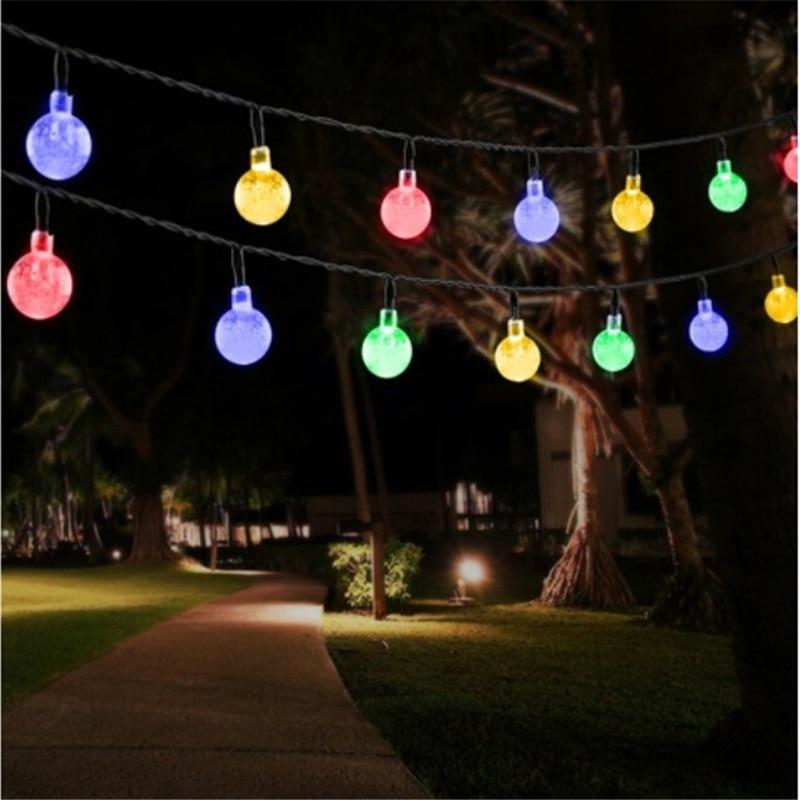 Freyza - ColorSol - Solar Powered LED Globe String Lights
