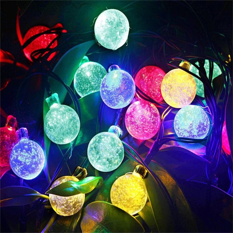 Freyza - ColorSol - Solar Powered LED Globe String Lights
