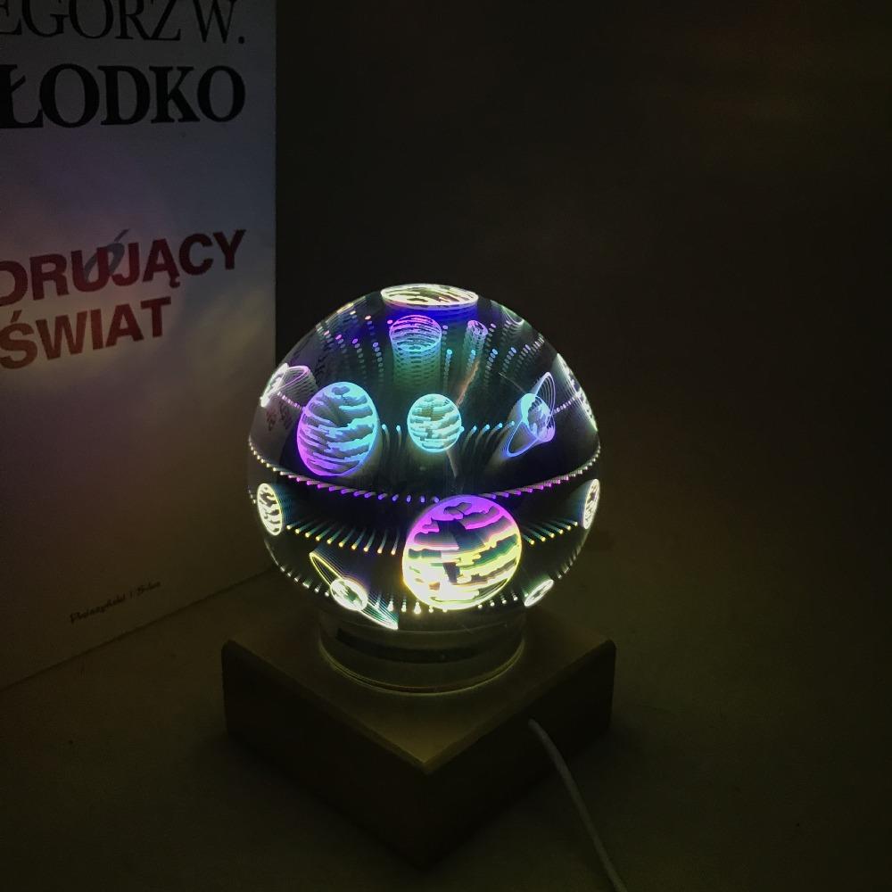 Freyza - Modern Art-Deco Crystal Ball Night Light