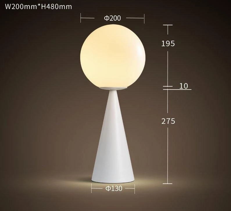 Freyza - Quinn - Cone Table Lamp