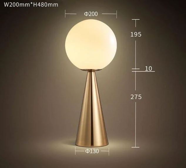 Freyza - Quinn - Cone Table Lamp