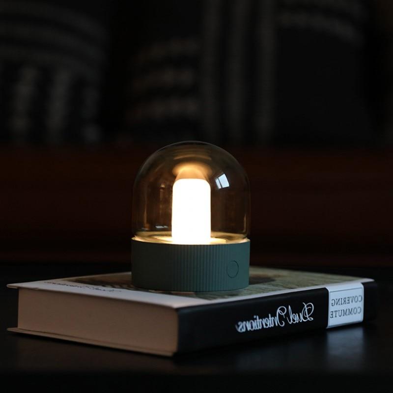 Freyza - Asher - Lampe de bureau à dôme en verre